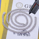 925 Silver VVS1 Moissanite Miami Cuban Link