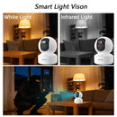 2K Smart WiFi Indoor Security Camera with 360° PTZ & Night Vision