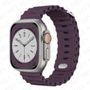 Ocean Style Silicone Watch Band for Apple Watch