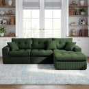Modern L-Shaped Sectional Sofa Bed