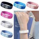 LED Digital Alarm Watch with Vibrating Alarm & Pedometer