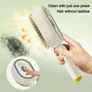 3-in-1 Electric Scalp Massager — Rechargeable Spray & Self-Cleaning Hair Brush