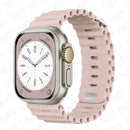 Ocean Style Silicone Watch Band for Apple Watch