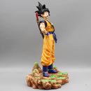 Super Saiyan Goku Figure — Dynamic Flying Cloud Design for Collectors