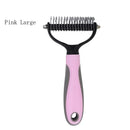 Pet Dematting & Deshedding Comb for Cats & Dogs
