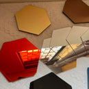 3D Hexagon Acrylic Mirror Wall Stickers