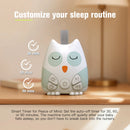 Portable White Noise Machine — 30 Soothing Sounds, Night Light & Baby Cry Sensor