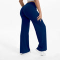 Mid-Waist Straight Leg Yoga Pants with Soft, Barely-There Feel