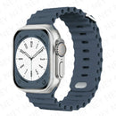 Ocean Style Silicone Watch Band for Apple Watch