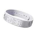 LED Digital Alarm Watch with Vibrating Alarm & Pedometer
