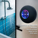 Portable Bluetooth Speaker with LED Lights & IPX4 Water Resistance