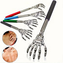 Adjustable Stainless Steel Back Scratcher — Retractable Claw for Easy Reach & Relief
