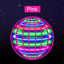 LED Flying UFO Ball Toy with Automatic Spinning