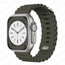 Ocean Style Silicone Watch Band for Apple Watch
