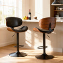 Modern Swivel Counter Height Chairs – Set of 2