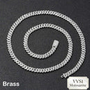 925 Silver VVS1 Moissanite Miami Cuban Link