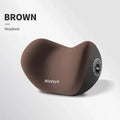 Memory Foam Car Neck & Lumbar Support Cushion — Ergonomic Seat Pillow