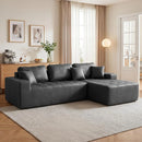 Modern L-Shaped Sectional Sofa Bed