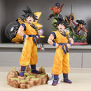 Super Saiyan Goku Figure — Dynamic Flying Cloud Design for Collectors