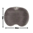Silicone Foot Scrubber Mat - Exfoliating Shower & Body Wash Brush