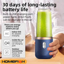 Portable Electric Blender — 6-Blade Design for Smoothies & Fresh Drinks