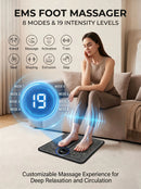 EMS Foot Massager — Rechargeable Foot Relaxation & Massage Pad