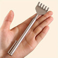 Adjustable Stainless Steel Back Scratcher — Retractable Claw for Easy Reach & Relief