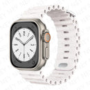 Ocean Style Silicone Watch Band for Apple Watch