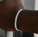 925 Silver VVS1 Moissanite Miami Cuban Link